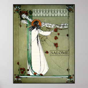 Poster Arte Nouveau Salome
