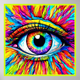 Poster Arte Olular Vibrante