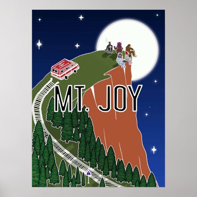 Poster Arte Original Mt Joy (Frente)