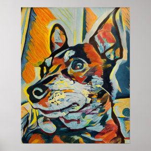 Poster Arte Personalizada do Miniatura Pinscher
