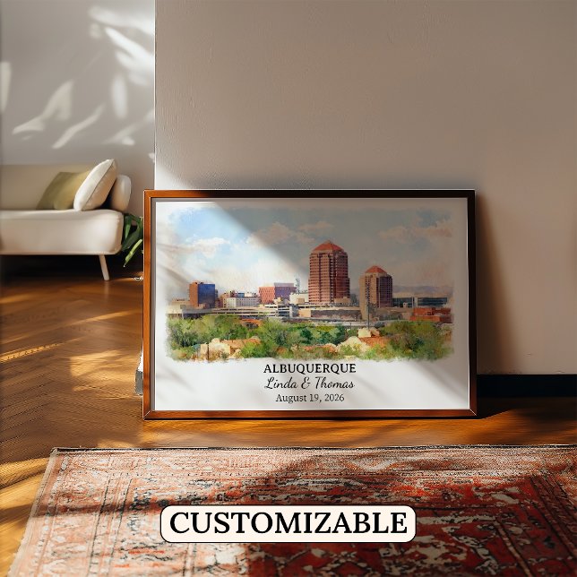 Poster Arte Personalizada para Parede de Albuquerque, Car (Criador carregado)