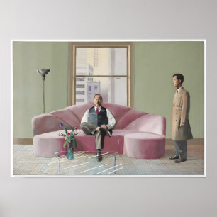 Poster Arte pintura de David Hockney