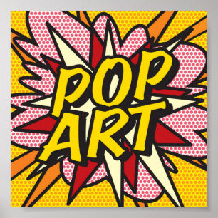 Poster ARTE POP Fun Retro Quadrinho