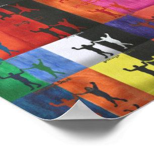 Poster Arte pop nº1 de Yeshaya Dank - unidade & harmonia
