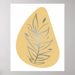 Poster Arte por linha de Abstrato