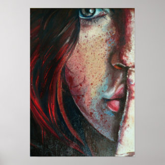 Poster Arte por Sylvia lizarraga: myspace 008 de pintura 