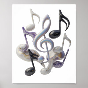 Poster Arte Prata DESIGN Gráfico de ARTE ABSTRATA