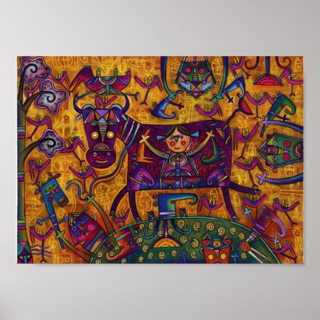 Poster - Arte Psicodélica (Frente)