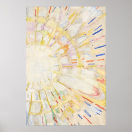 Poster Arte Sunshine Colorida abstrato