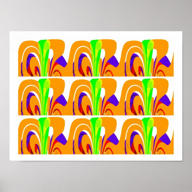 Pôster Arte terrestre (Frente)