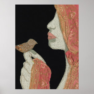 Poster Arte têxtil cigana