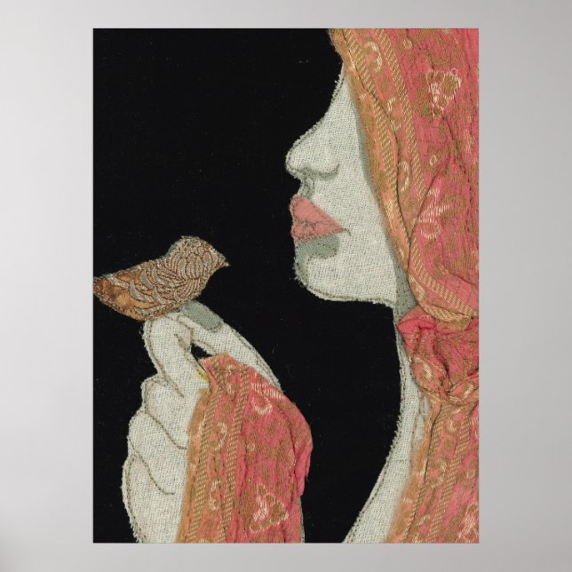 Poster Arte têxtil cigana (Frente)