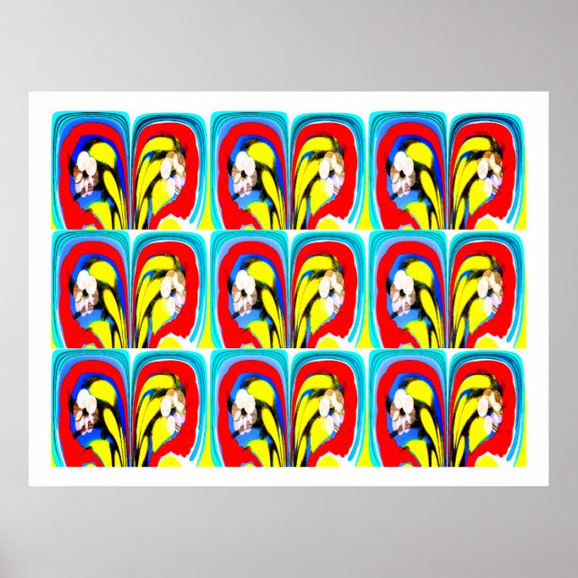 Poster Arte tropical (Frente)