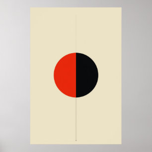 Poster Arte vetorial geométrica minimalista