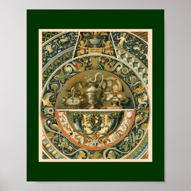 Poster Arte Vintage de Design Renascença  (Frente)
