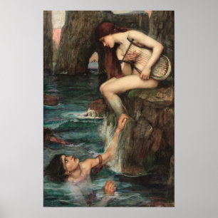 Poster Arte Vintage John William Waterhouse