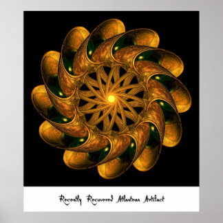 Pôster Artefato Atlanteano