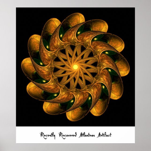Pôster Artefato Atlanteano (Frente)