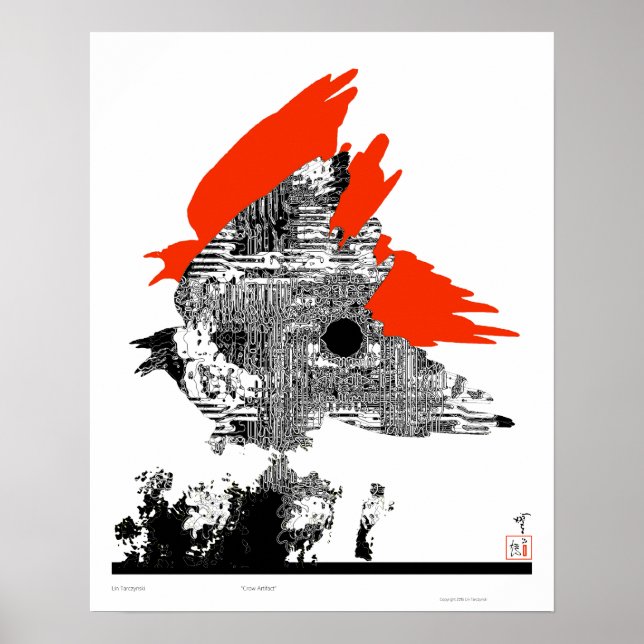 Pôster Artefato De Corvo (Frente)