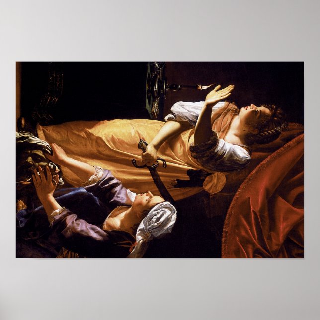 Pôster Artemisia Gentileschi Art (Frente)