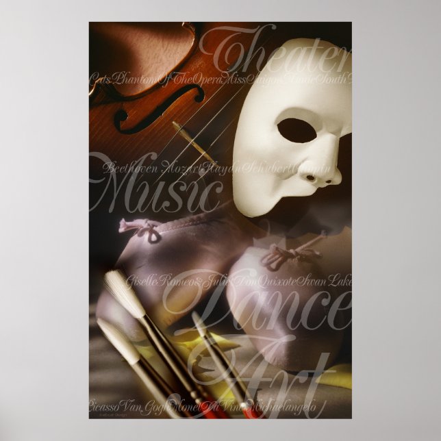 Pôster Artes Culturais (Frente)