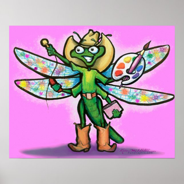 Poster Artes Dragonfly (Frente)