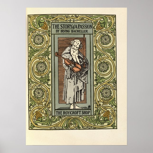 Poster Artes E Artesanatos Vintage 1901 Roycroft (Frente)