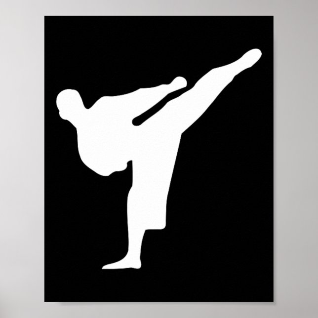 Poster Artes marciais (Frente)