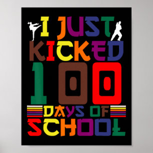 Poster Artes Marciais Acabei De Matar 100 Dias Da Escola 