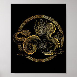 Poster Artes Marciais - Dragão do Tai Chi Chinês