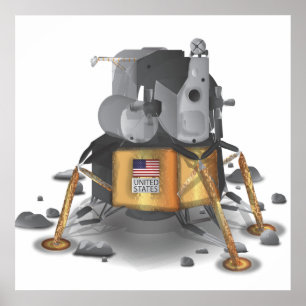 Poster Artesanato de aterrissagem