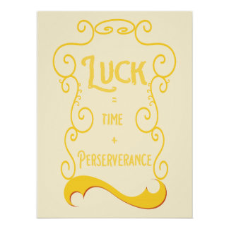 Pôster Artesanato sua sorte