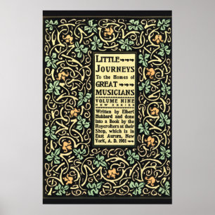 Poster Artesanatos E Artes Vintage Cobrir De Roycrofters