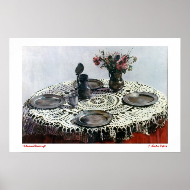 Poster Artesanía/artesanato (Frente)