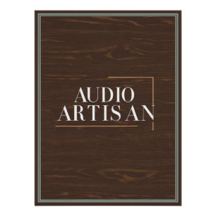 Pôster Artesão de Áudio