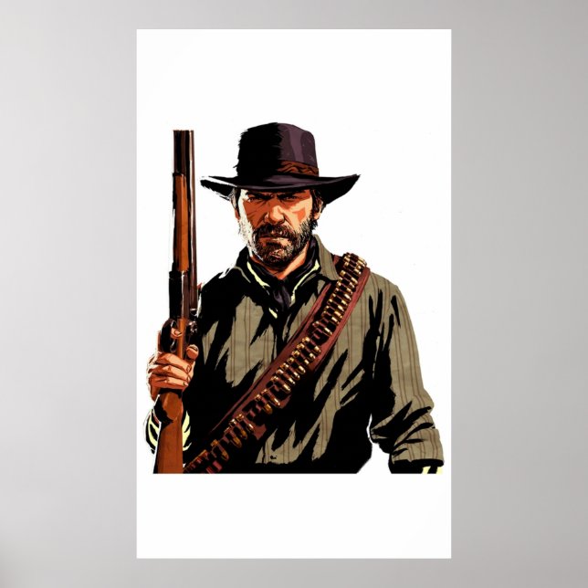 Poster Arthur Morgan (Frente)
