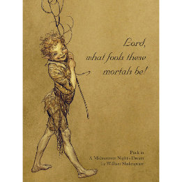 Poster Arthur Rackham Puck Lord que tolera o CC0950 Small
