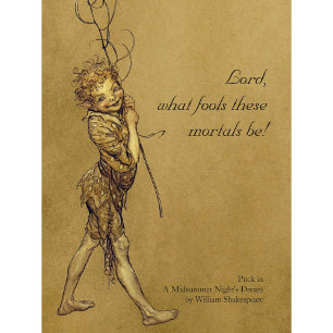 Poster Arthur Rackham Puck Lord que tolera o CC0950 Small