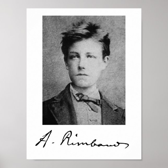 Poster Arthur Rimbaud (Frente)