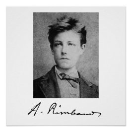 Pôster Arthur Rimbaud