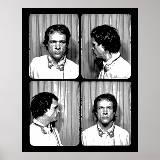 Poster arthur russell mugshot (Frente)
