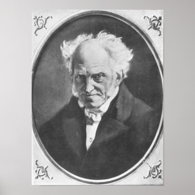 Pôster Arthur Schopenhauer (Frente)