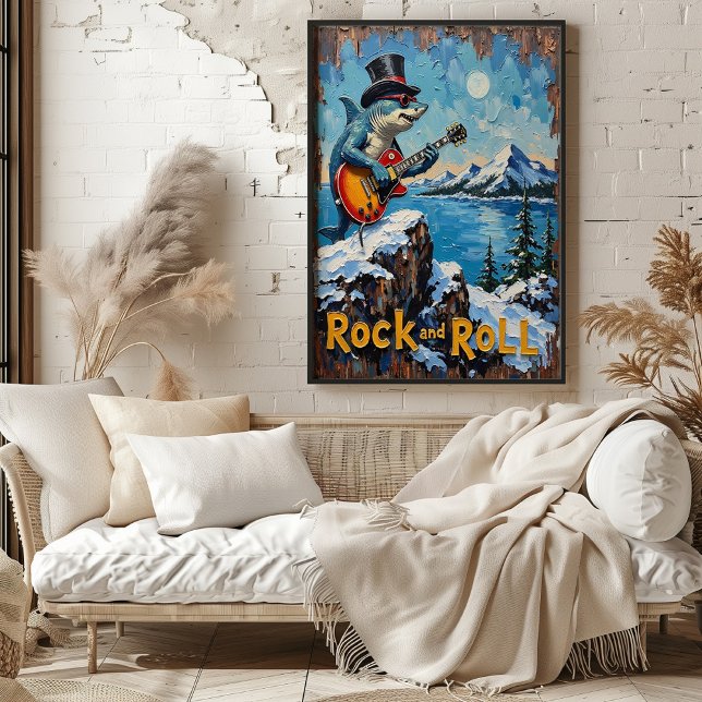 Poster Ártico Blues: Destruindo Tubarão (Criador carregado)