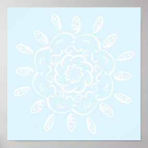 Pôster Ártico Mandala