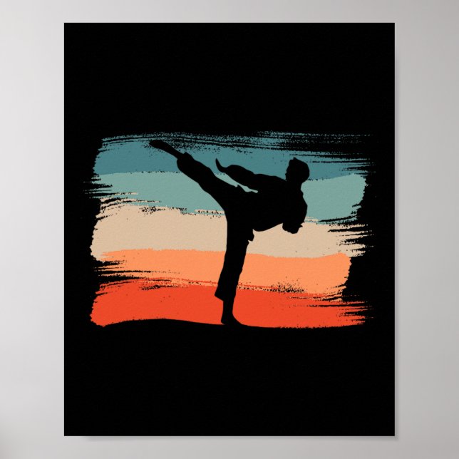 Poster Artigo de Fã de Karatê Acessórios de Artes Marciai (Frente)
