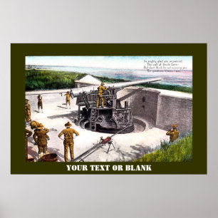 Poster Artilharia de costa