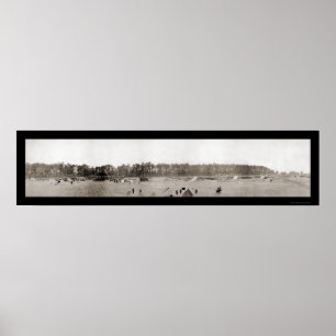 Pôster Artilharia de exército de campanha WWI 1918