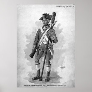Pôster Artillerist revolucionário