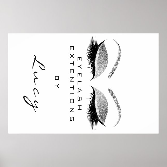 Poster Artista Bela Branca Cobra-De-Cabeça-De-Orelha (Frente)