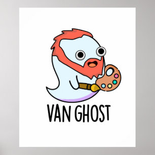 Poster Artista Fantasma Ghost Pun